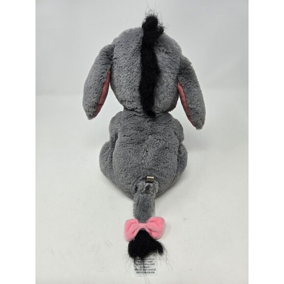 DISNEY PARKS EXCLUSIVE AUTHENTIC EEYORE BIG EYES PLUSH TOY COLLECTIBLE GREY PINK - Picture 5 of 12